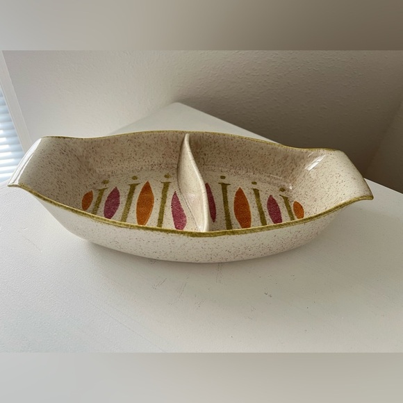 Red Wing Other - Red Wing Pottery Pepe Divided Serving Dish | Vegetable Tray Vintage